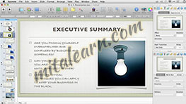 Keynote: From Outline to Presentation