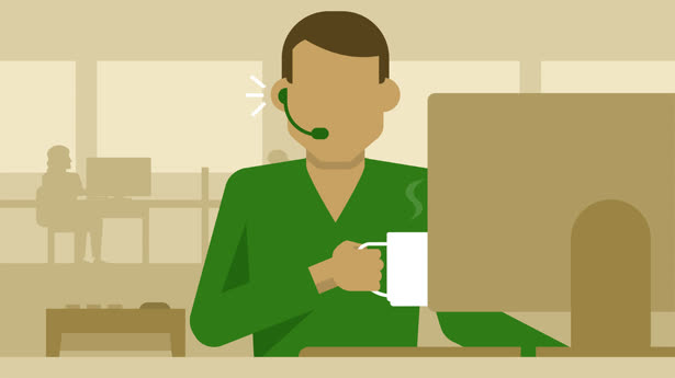 خدمات مشتری: کار در مرکز تماس با مشتری