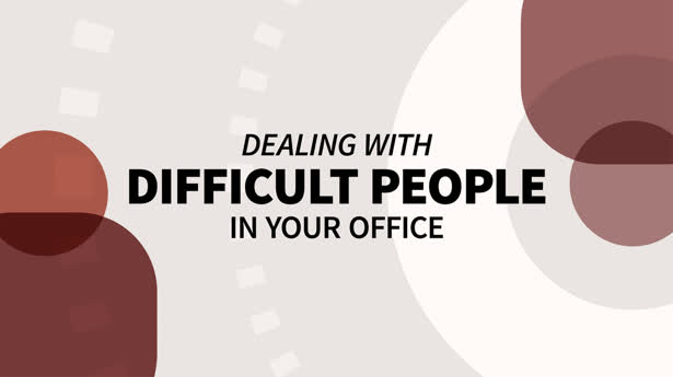 برخورد با افراد مشکل در دفتر شما