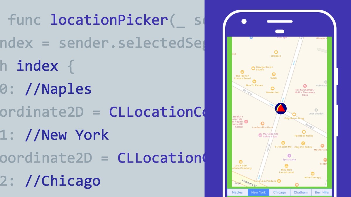 توسعه پیشرفته اپلیکیشن iOS: MapKit و Core Location