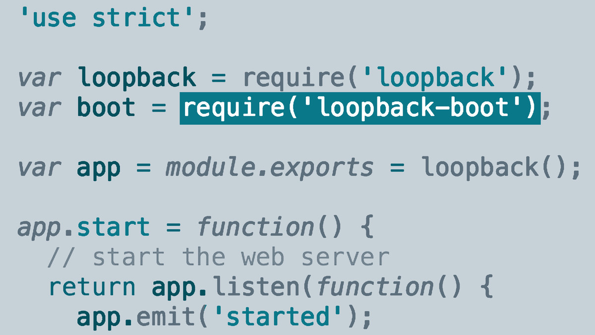 ساخت API با LoopBack