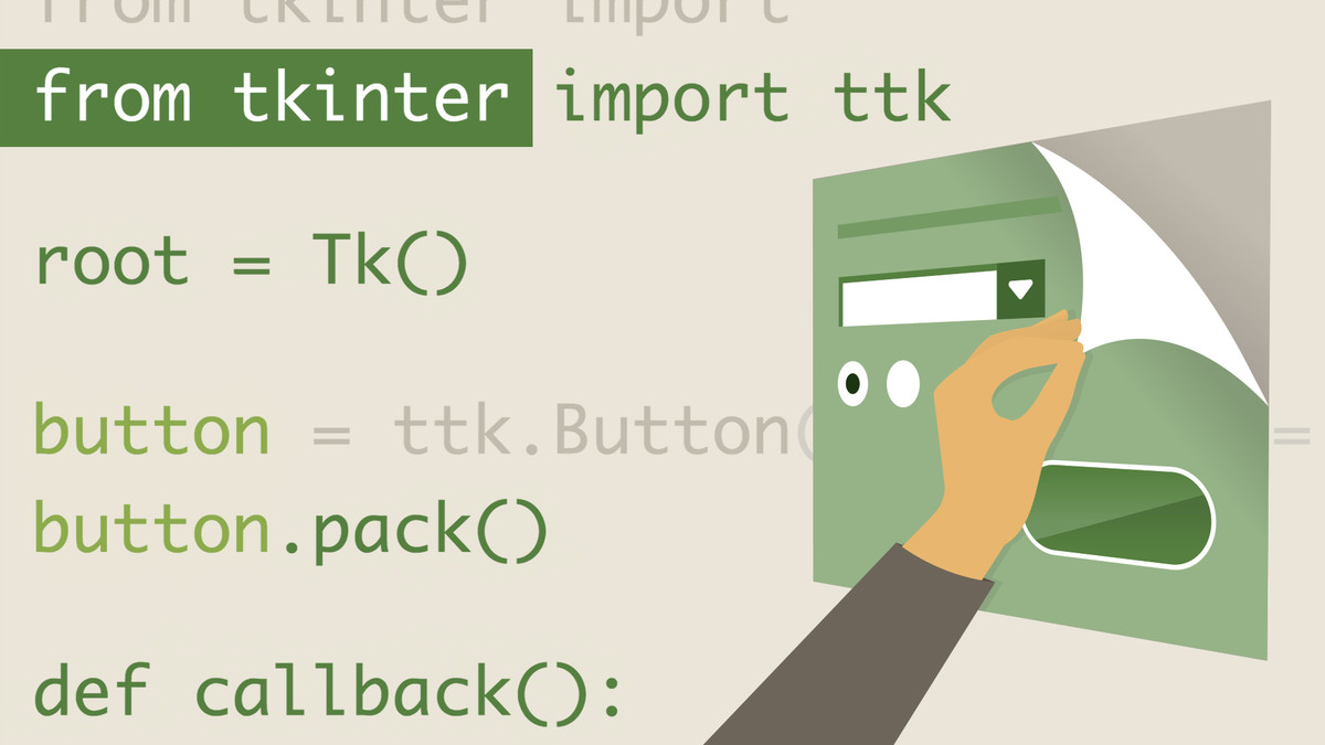 توسعه رابط کاربری گرافیکی پایتون با Tkinter