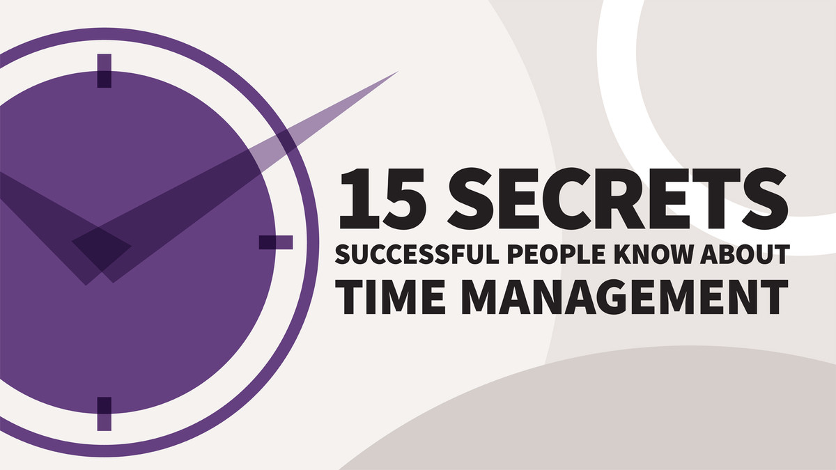 15 راز که افراد موفق در مورد مدیریت زمان می دانند (دریافت چکیده)