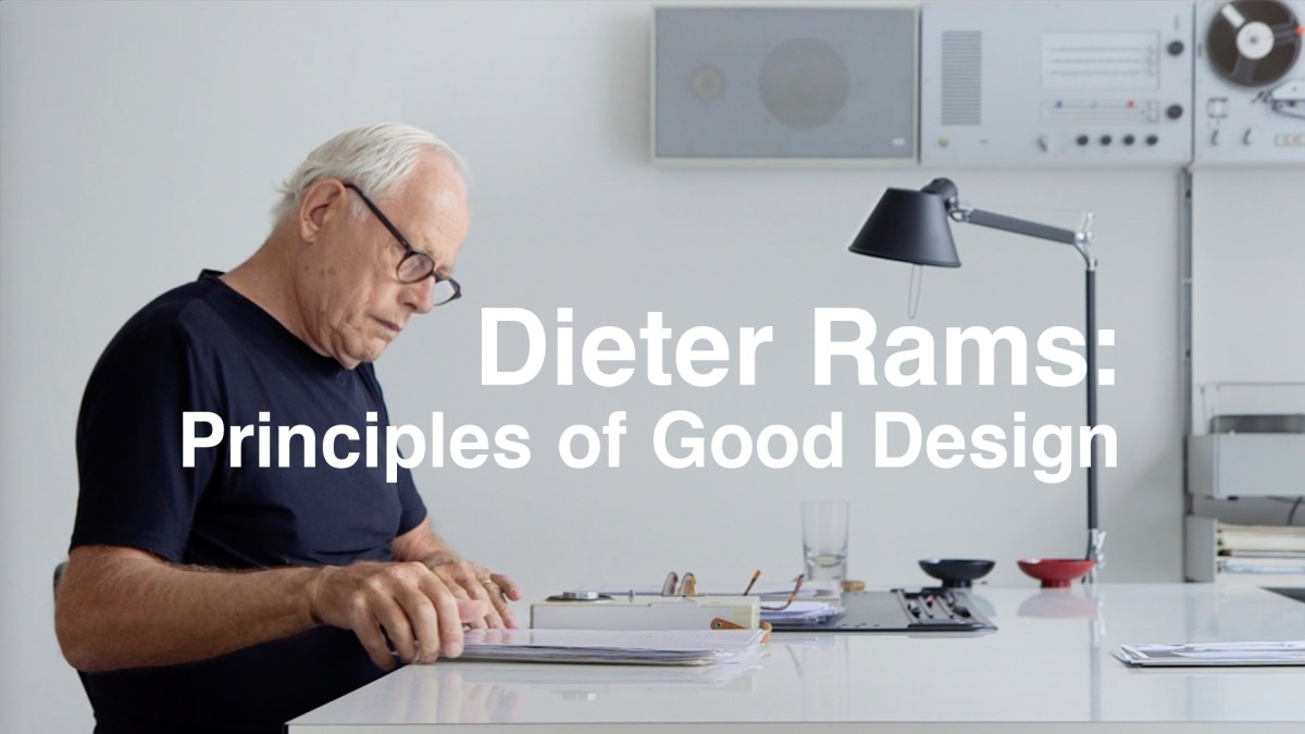 دیتر رامز: اصول طراحی خوب