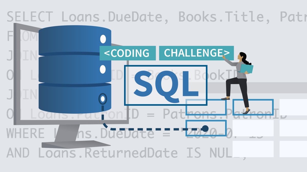 چالش های کد SQL