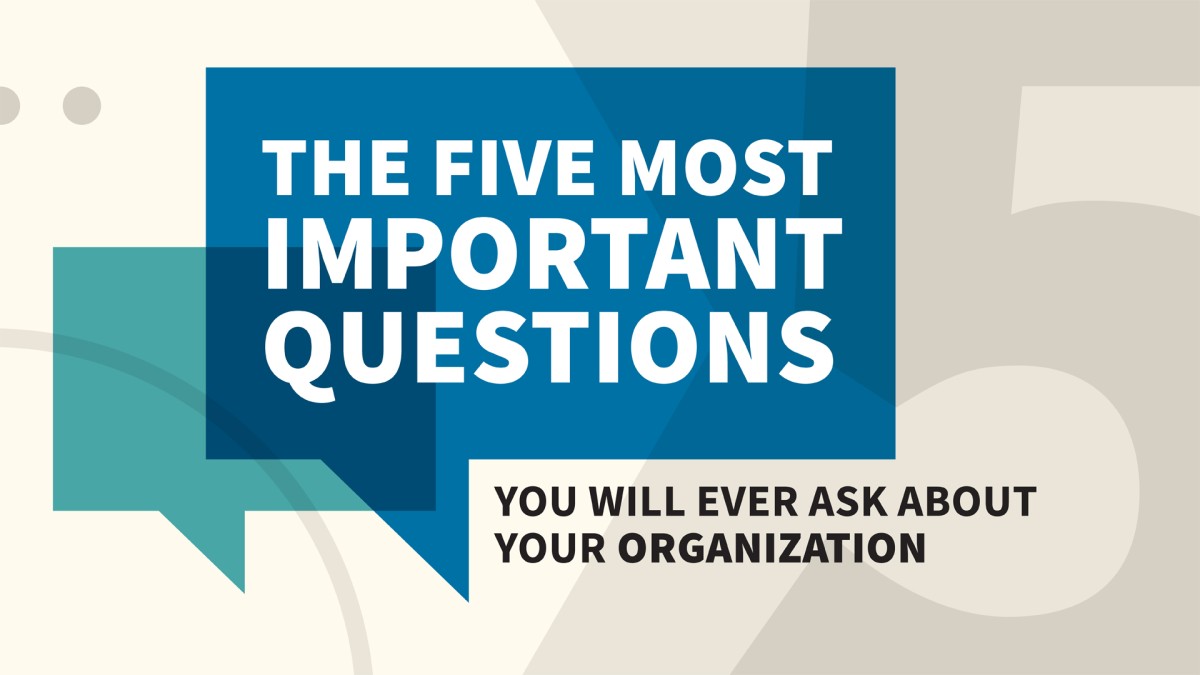 پنج سوال مهمی که در مورد سازمان خود خواهید پرسید (خلاصه Blinkist)