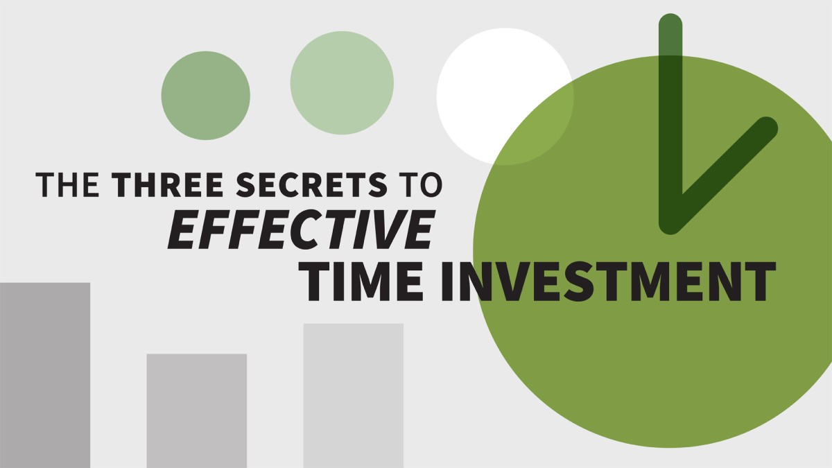 سه راز برای سرمایه گذاری موثر در زمان (خلاصه Blinkist)