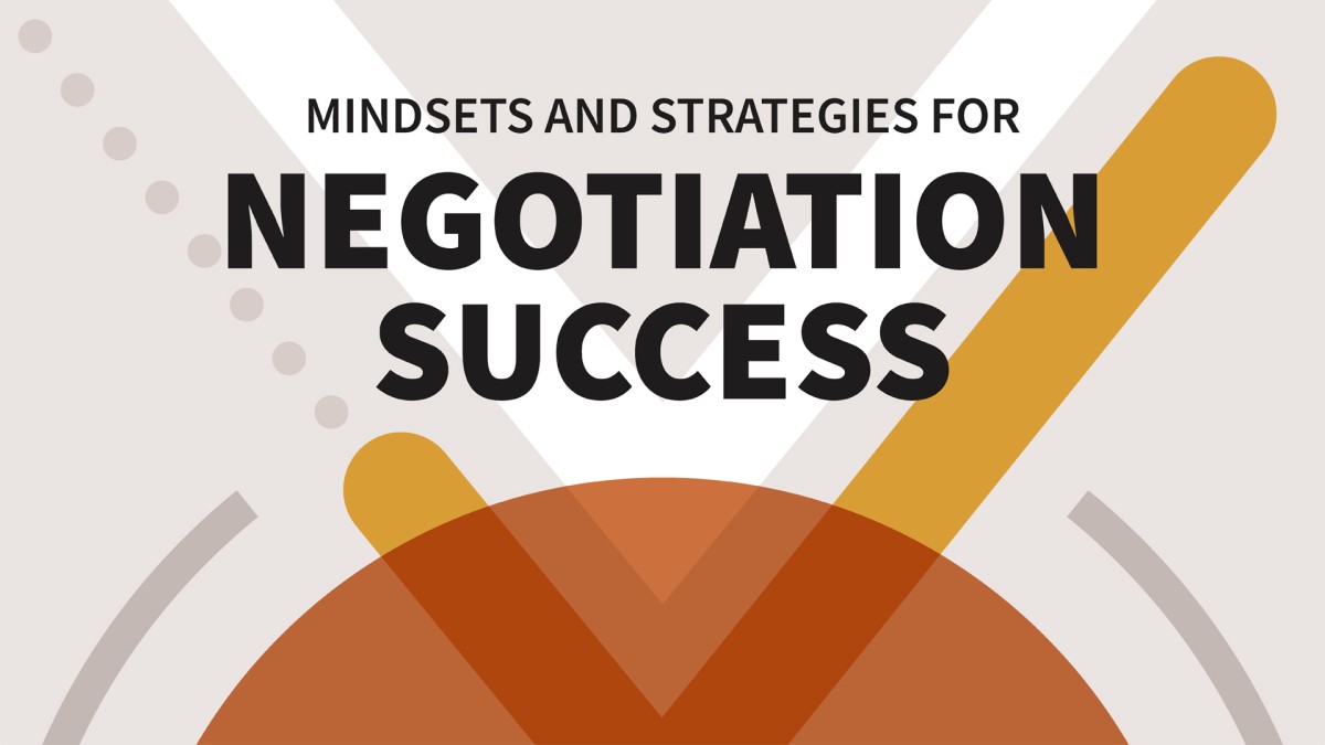 ذهنیت ها و استراتژی ها برای موفقیت در مذاکره