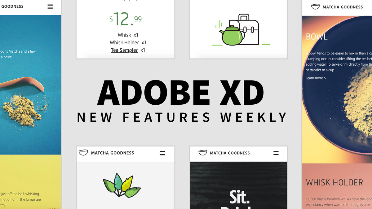 هفتگی ویژگی های جدید Adobe XD