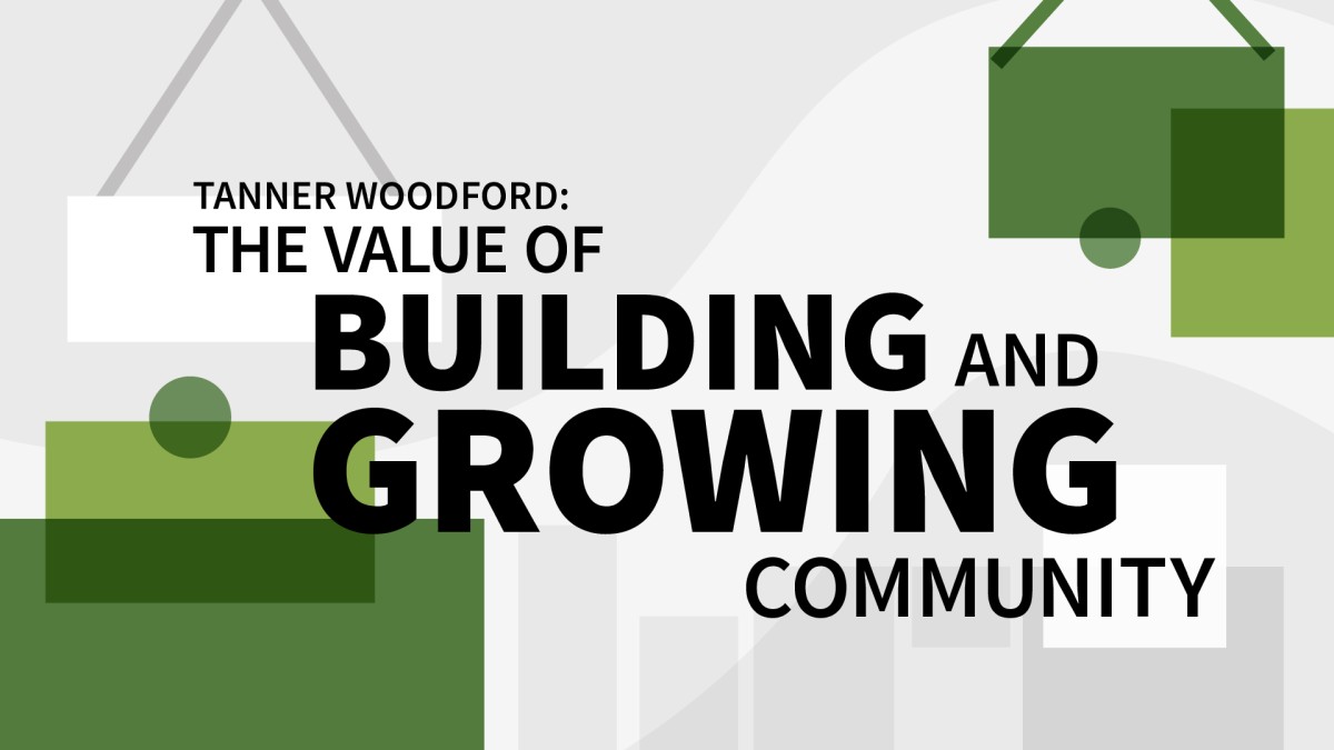 تانر وودفورد: ارزش ساختن و رشد جامعه