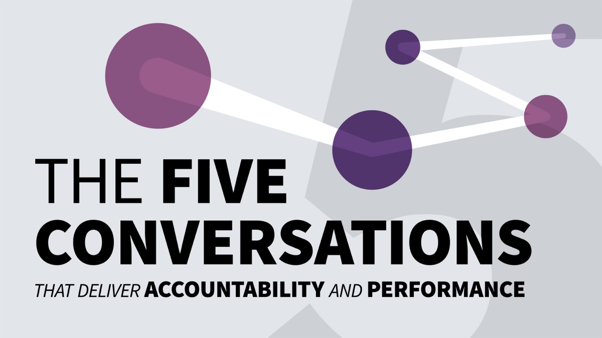 پنج مکالمه ای که مسئولیت پذیری و عملکرد را ارائه می دهد