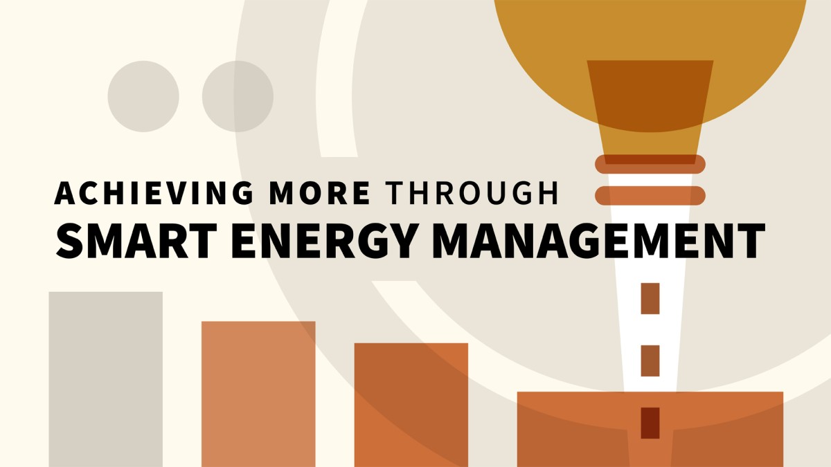 دستیابی به بیشتر از طریق مدیریت هوشمند انرژی