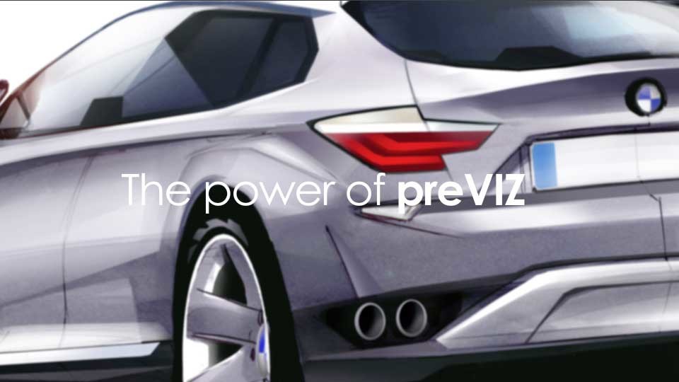 قدرت PreViz در BMW Group DesignworksUSA
