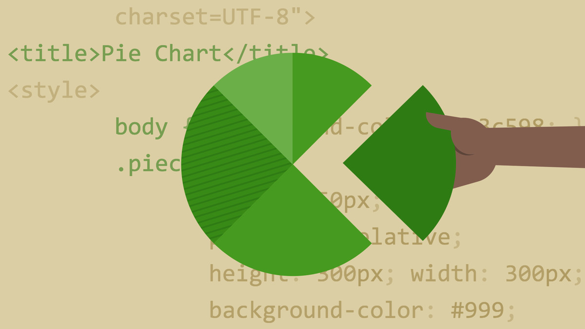 طراحی وب: نمودار دایره ای با CSS