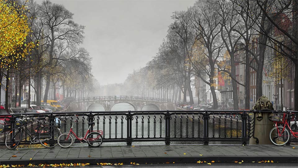 ساخت مه آمستردام: عناصر طبیعی