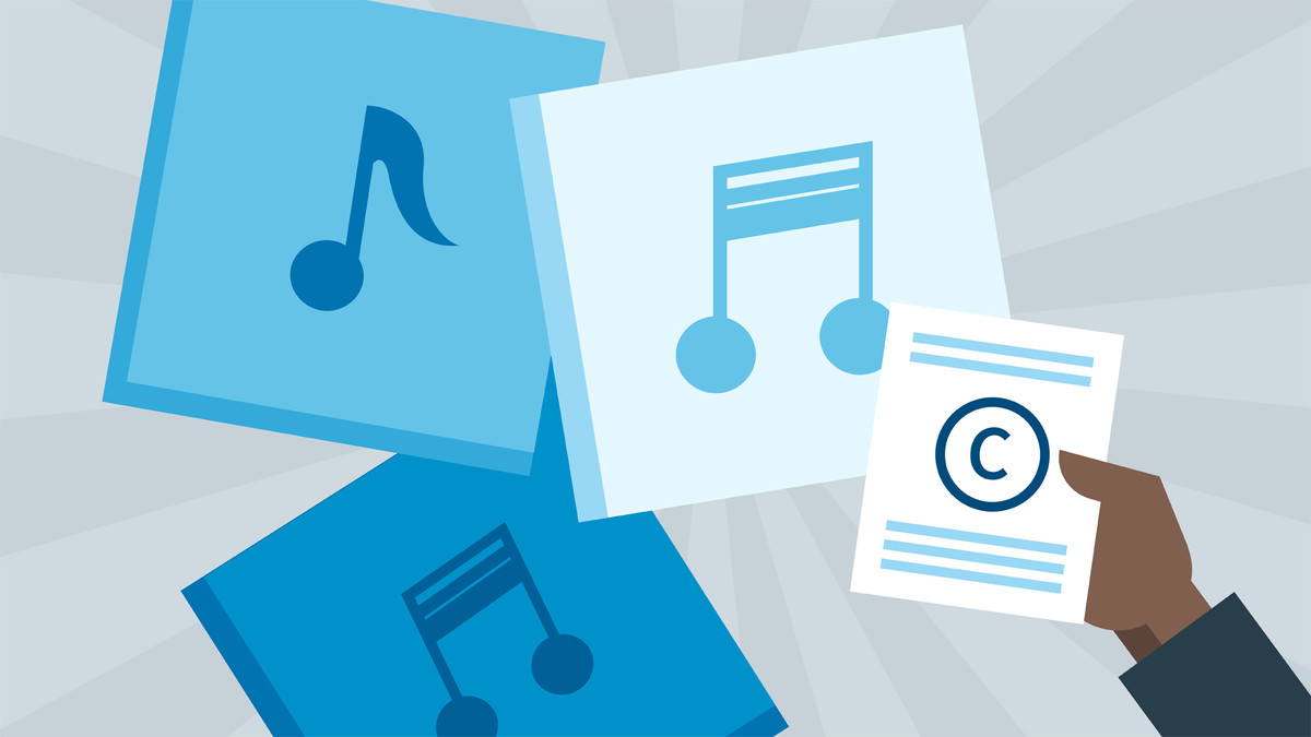 قانون موسیقی: حق چاپ یک آهنگ