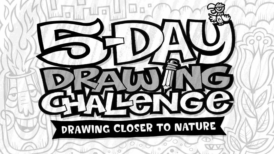 چالش نقاشی 5 روزه: نزدیک شدن به طبیعت