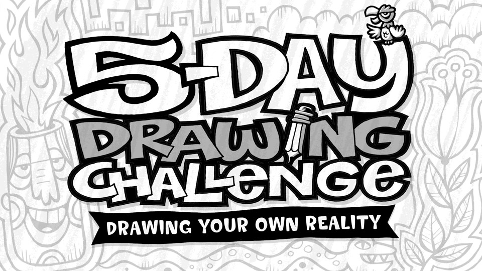 چالش نقاشی 5 روزه: ترسیم واقعیت خودتان