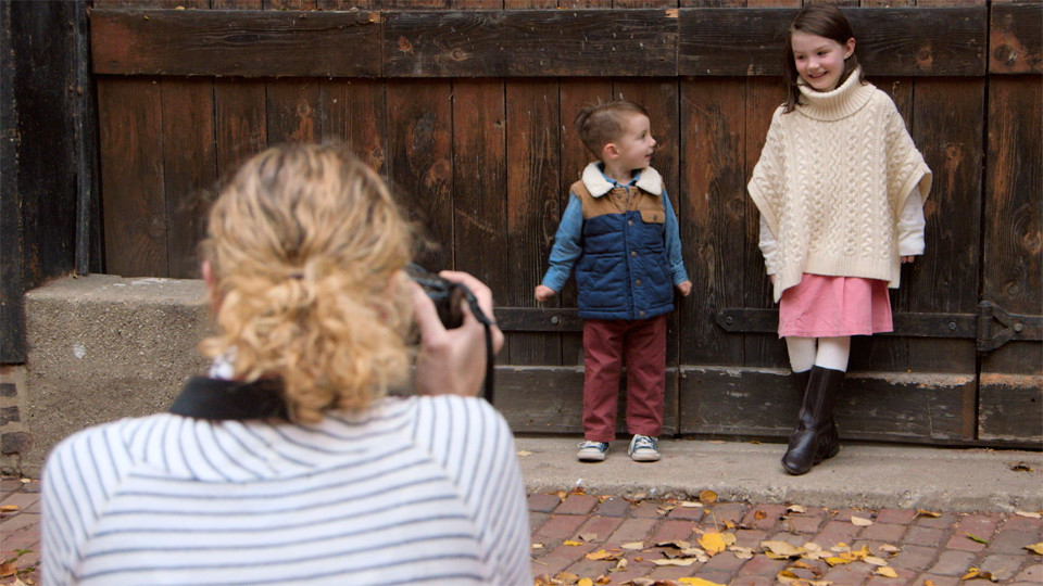 عکاسی کودکان: پرتره های ژست گرفته در فضای باز