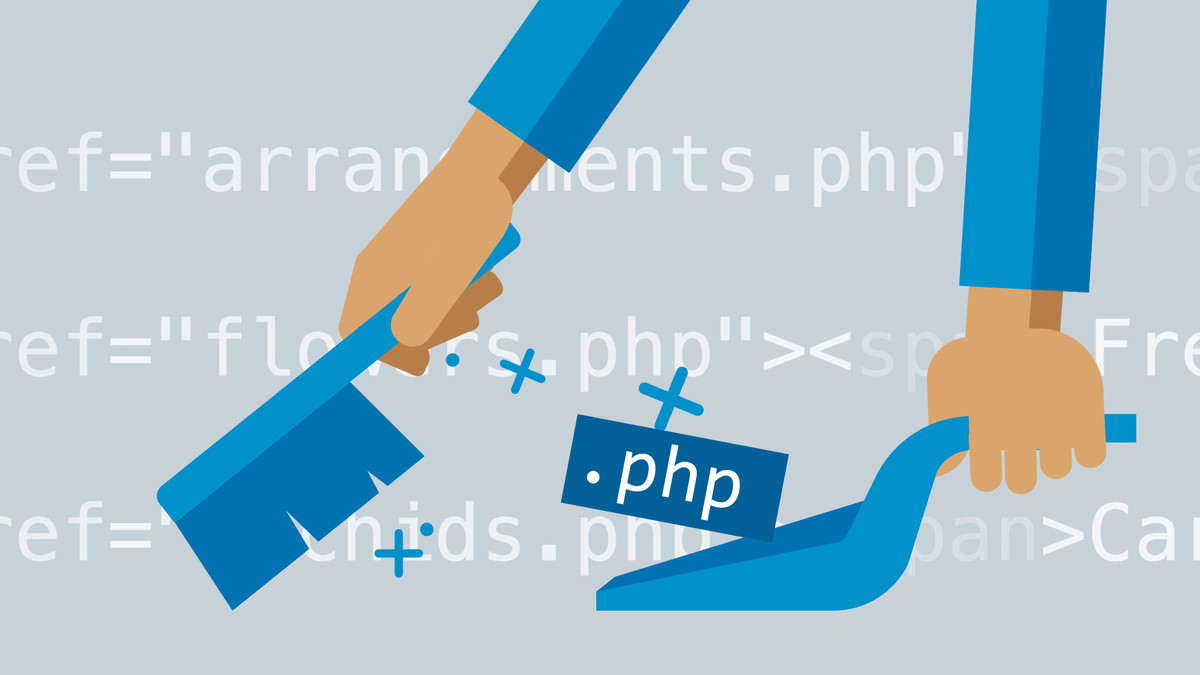 PHP: URL ها را روی سرور آپاچی پاک کنید