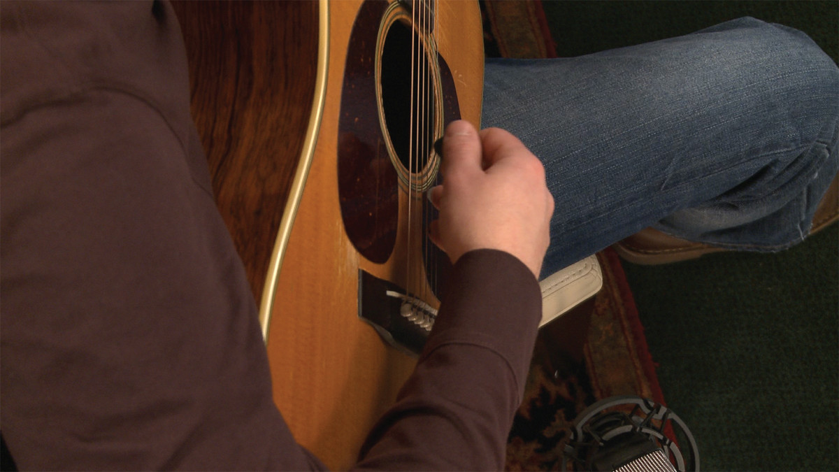 دروس گیتار آکوستیک: 4 Feel & Crosspicking